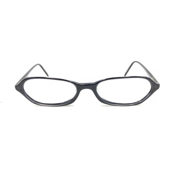 Prada VPR 04E 2AJ-1O1 Black Silver Eyeglasses Frames 50-18 135 Italy Designer - Picture 6 of 12